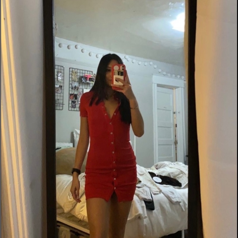 Princess Polly Red Elody Dress